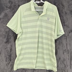 Nike Golf Zone Cooling Green Stripe Kapalua Maui course XL